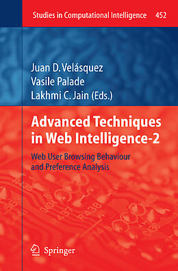 Couverture cartonnée Advanced Techniques in Web Intelligence-2 de 