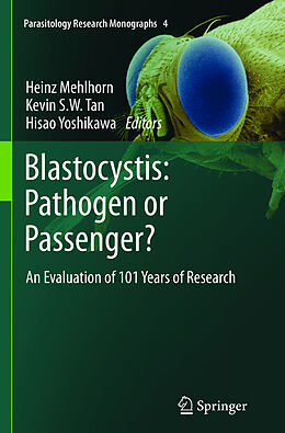 Couverture cartonnée Blastocystis: Pathogen or Passenger? de 