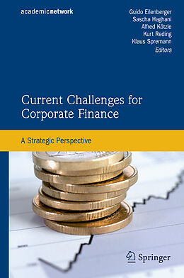 Kartonierter Einband Current Challenges for Corporate Finance von 