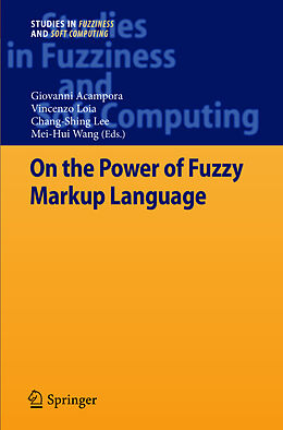 Couverture cartonnée On the Power of Fuzzy Markup Language de 