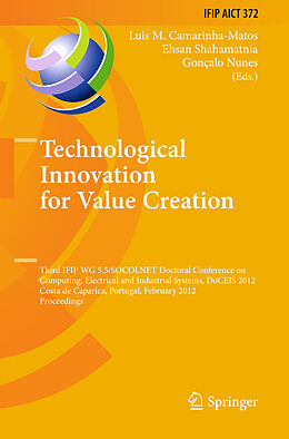 Kartonierter Einband Technological Innovation for Value Creation von 