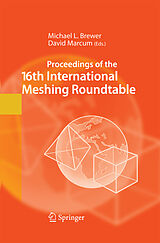 Couverture cartonnée Proceedings of the 16th International Meshing Roundtable de 
