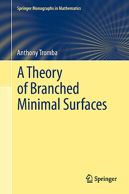 Kartonierter Einband A Theory of Branched Minimal Surfaces von Anthony Tromba
