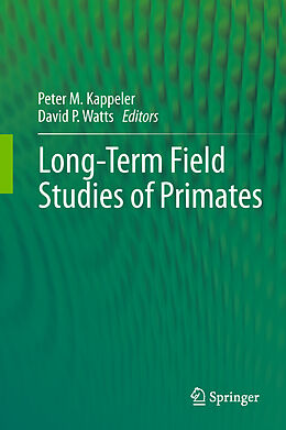Couverture cartonnée Long-Term Field Studies of Primates de 