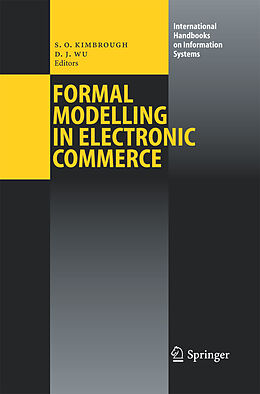 Kartonierter Einband Formal Modelling in Electronic Commerce von 