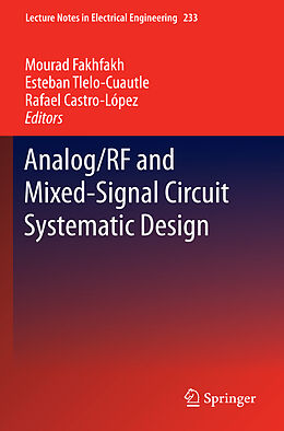 Couverture cartonnée Analog/RF and Mixed-Signal Circuit Systematic Design de 