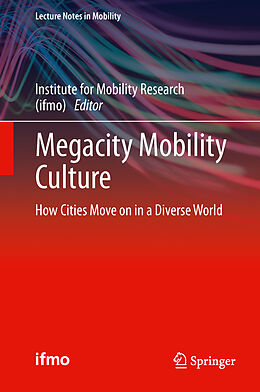 Couverture cartonnée Megacity Mobility Culture de 