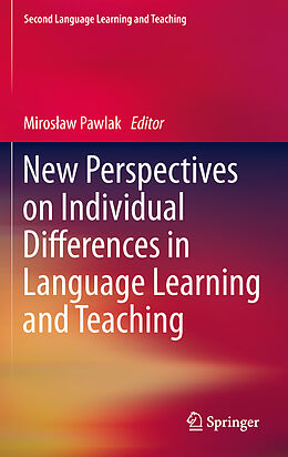 Couverture cartonnée New Perspectives on Individual Differences in Language Learning and Teaching de 