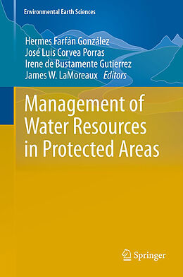 Couverture cartonnée Management of Water Resources in Protected Areas de 