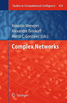 Couverture cartonnée Complex Networks de 