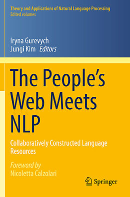 Kartonierter Einband The People s Web Meets NLP von 