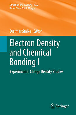 Couverture cartonnée Electron Density and Chemical Bonding I de 