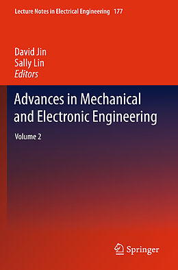 Couverture cartonnée Advances in Mechanical and Electronic Engineering de 