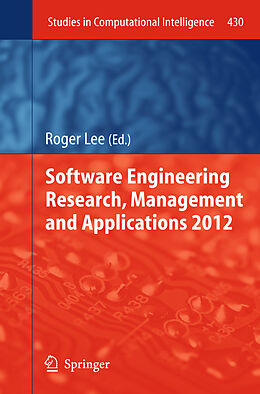 Couverture cartonnée Software Engineering Research, Management and Applications 2012 de 