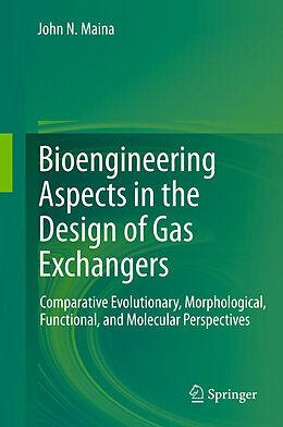 Couverture cartonnée Bioengineering Aspects in the Design of Gas Exchangers de John N. Maina