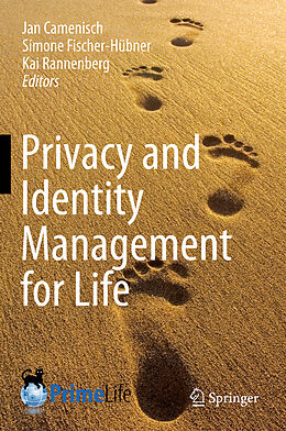 Kartonierter Einband Privacy and Identity Management for Life von 