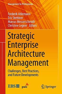 Couverture cartonnée Strategic Enterprise Architecture Management de 