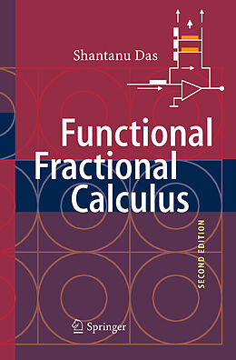 Couverture cartonnée Functional Fractional Calculus de Shantanu Das