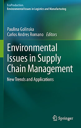 Couverture cartonnée Environmental Issues in Supply Chain Management de 