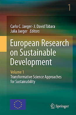 Kartonierter Einband European Research on Sustainable Development von 