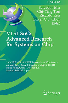Kartonierter Einband VLSI-SoC: The Advanced Research for Systems on Chip von 