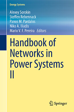 Couverture cartonnée Handbook of Networks in Power Systems II de 