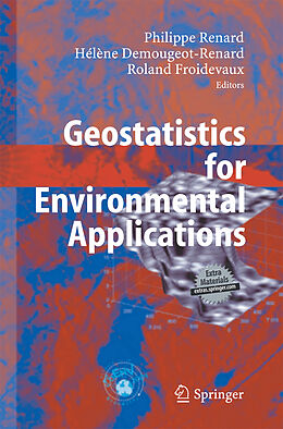 Couverture cartonnée Geostatistics for Environmental Applications de 