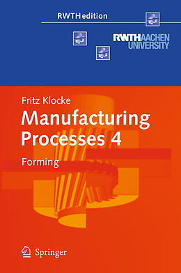 Couverture cartonnée Manufacturing Processes 4 de Fritz Klocke