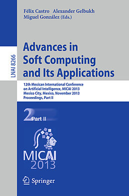 Kartonierter Einband Advances in Soft Computing and Its Applications von 
