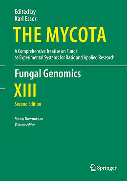 eBook (pdf) Fungal Genomics de Minou Nowrousian