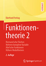 E-Book (pdf) Funktionentheorie 2 von Eberhard Freitag