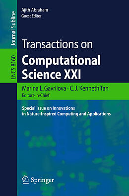 E-Book (pdf) Transactions on Computational Science XXI von 