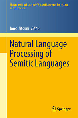 Fester Einband Natural Language Processing of Semitic Languages von 