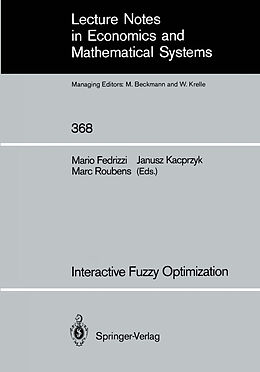 eBook (pdf) Interactive Fuzzy Optimization de 