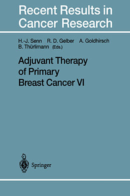 E-Book (pdf) Adjuvant Therapy of Primary Breast Cancer VI von 