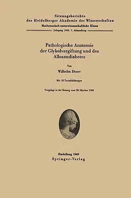 E-Book (pdf) Pathologische Anatomie der Glykolvergiftung und des Alloxandiabetes von W. Doerr