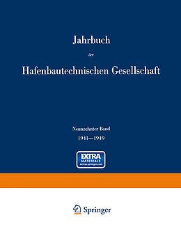 E-Book (pdf) Jahrbuch der Hafenbautechnischen Gesellschaft von R. Schwab, W. Becker