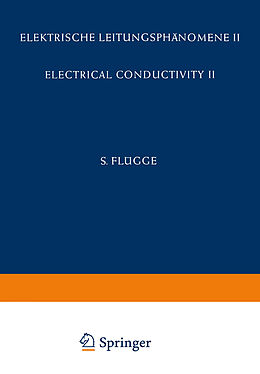 Kartonierter Einband Electrical Conductivity II / Elektrische Leitungsphänomene II von O. Madelung, A. B. Lidiard, J. M. Stevels