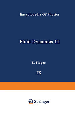 Kartonierter Einband Fluid Dynamics / Strömungsmechanik von 