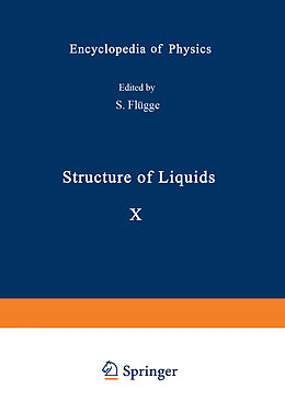 Kartonierter Einband Structure of Liquids / Struktur der Flüssigkeiten von H. S. Green, Frank P. Buff, Sohei Kondo