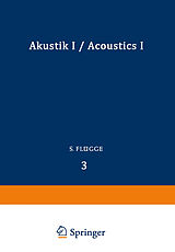 E-Book (pdf) Akustik I / Acoustics I von S. Flügge