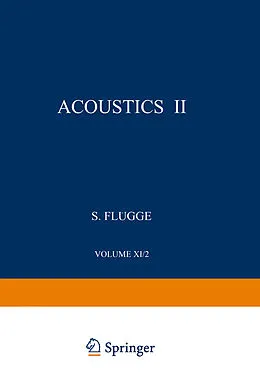 E-Book (pdf) Akustik II / Acoustics II von R. W. Leonard, A. Barone, Rohn Truell