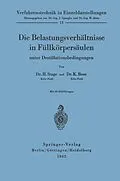 E-Book (pdf) Die Belastungsverhältnisse in Füllkörpersäulen unter Destillationsbedingungen von Hermann Stage, Kalyanmoy Bose