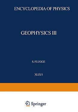 Kartonierter Einband Geophysics III / Geophysik III von Julius Bartels