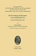 E-Book (pdf) Die Entwicklung der Hypothese vom nichtklassischen Ion von W. Hückel