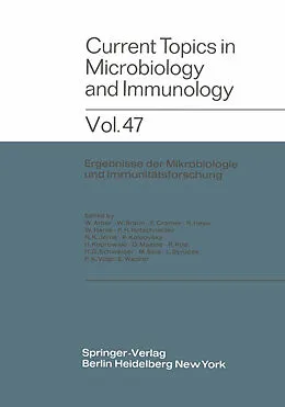E-Book (pdf) Current Topics in Microbiology and Immunology von W. Arber, O. Maaløe, R. Rott