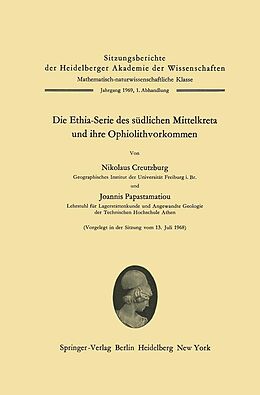 E-Book (pdf) Die Ethia-Serie des südlichen Mittelkreta und ihre Ophiolithvorkommen von Nikolaus Creutzburg, Joannis Papastamatiou