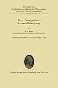 E-Book (pdf) Über Gurkörperchen der menschlichen Lunge von Paul J. Beger
