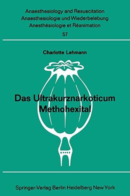 E-Book (pdf) Das Ultrakurznarkoticum Methohexital von 