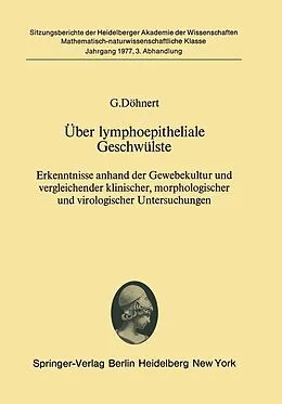 E-Book (pdf) Über lymphoepitheliale Geschwülste von G. Döhnert